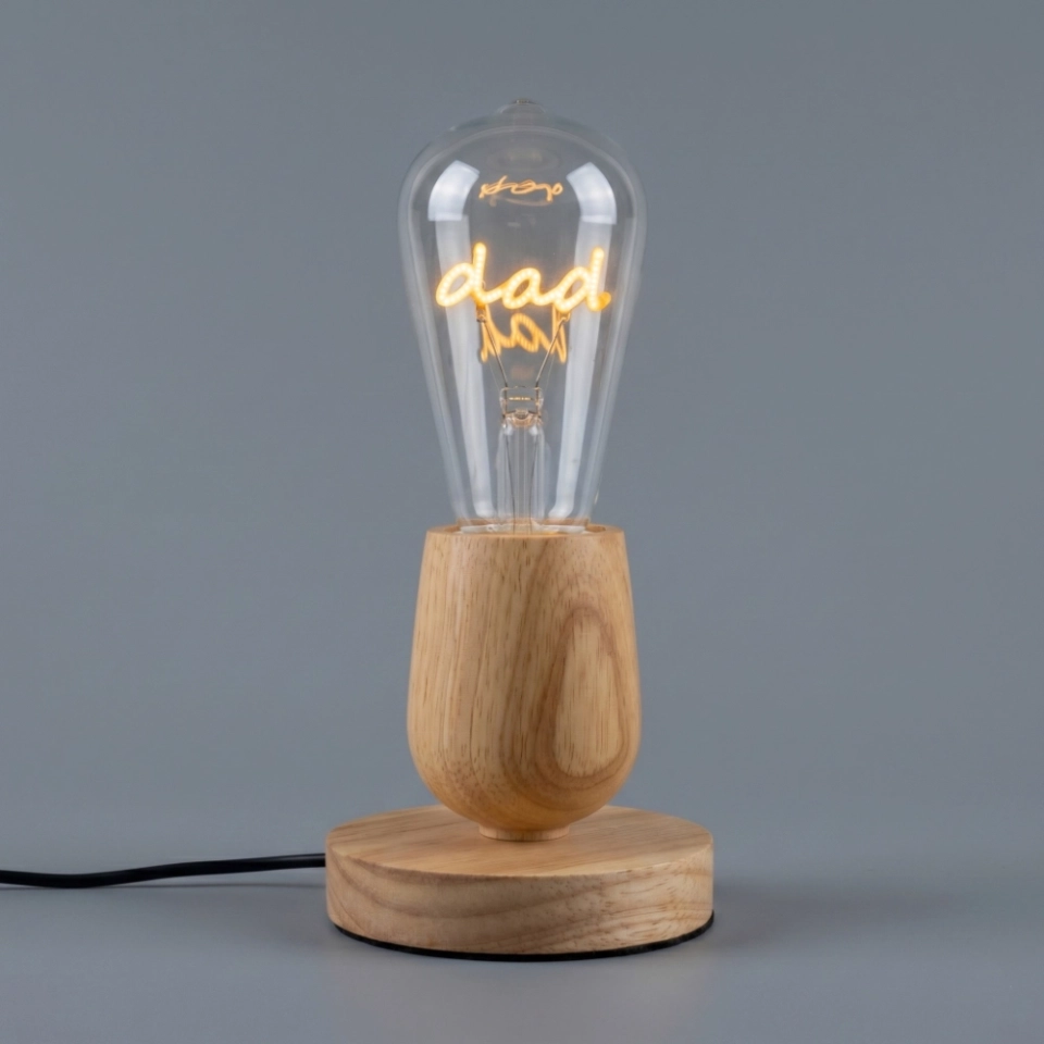 ST64 DAD Letter Edison LED Bulb (6) ST64 DAD Letter Edison LED Bulb (6)