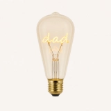 ST64 DAD Letter Edison LED Bulb (7) ST64 DAD Letter Edison LED Bulb (7)