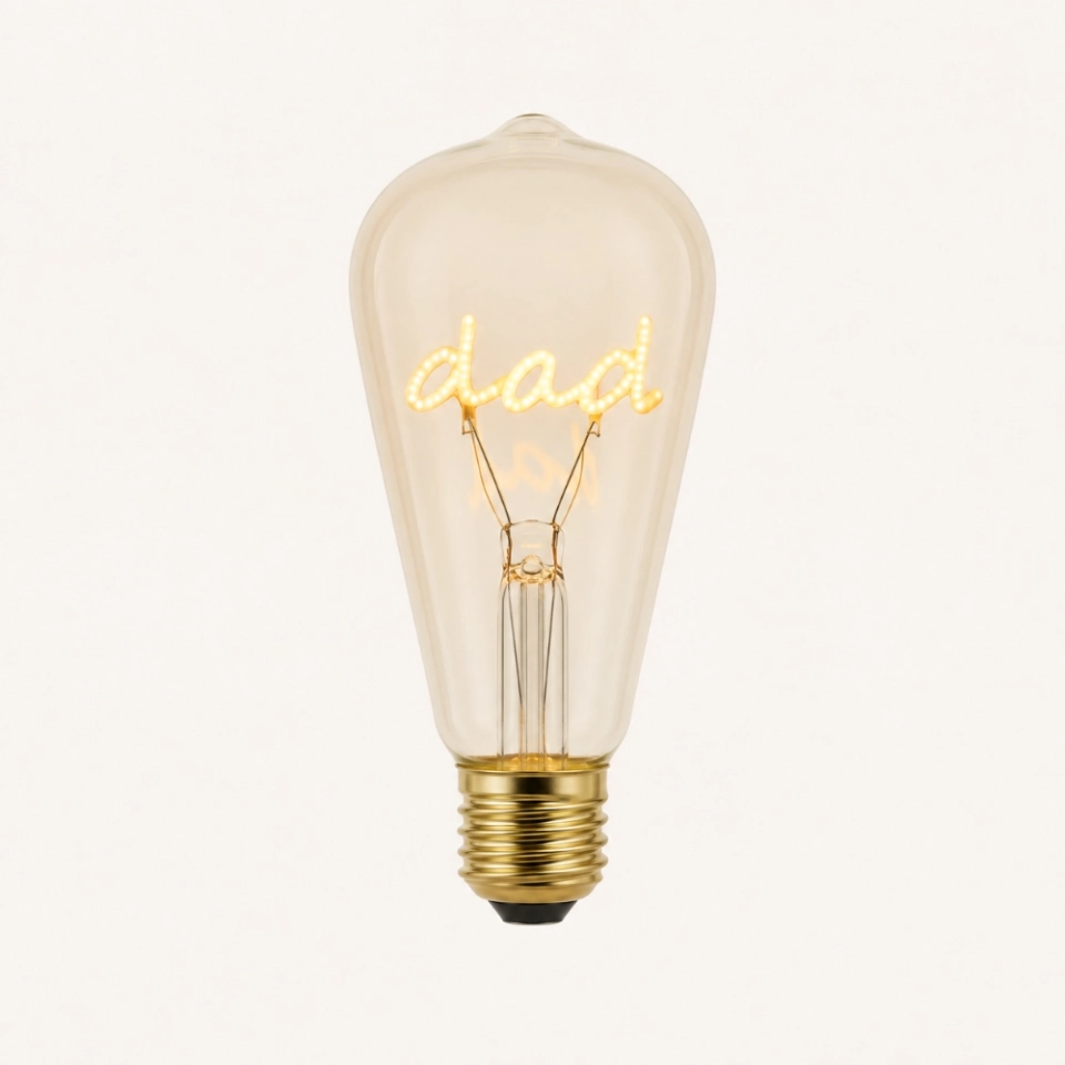 ST64 DAD Letter Edison LED Bulb (7) ST64 DAD Letter Edison LED Bulb (7)