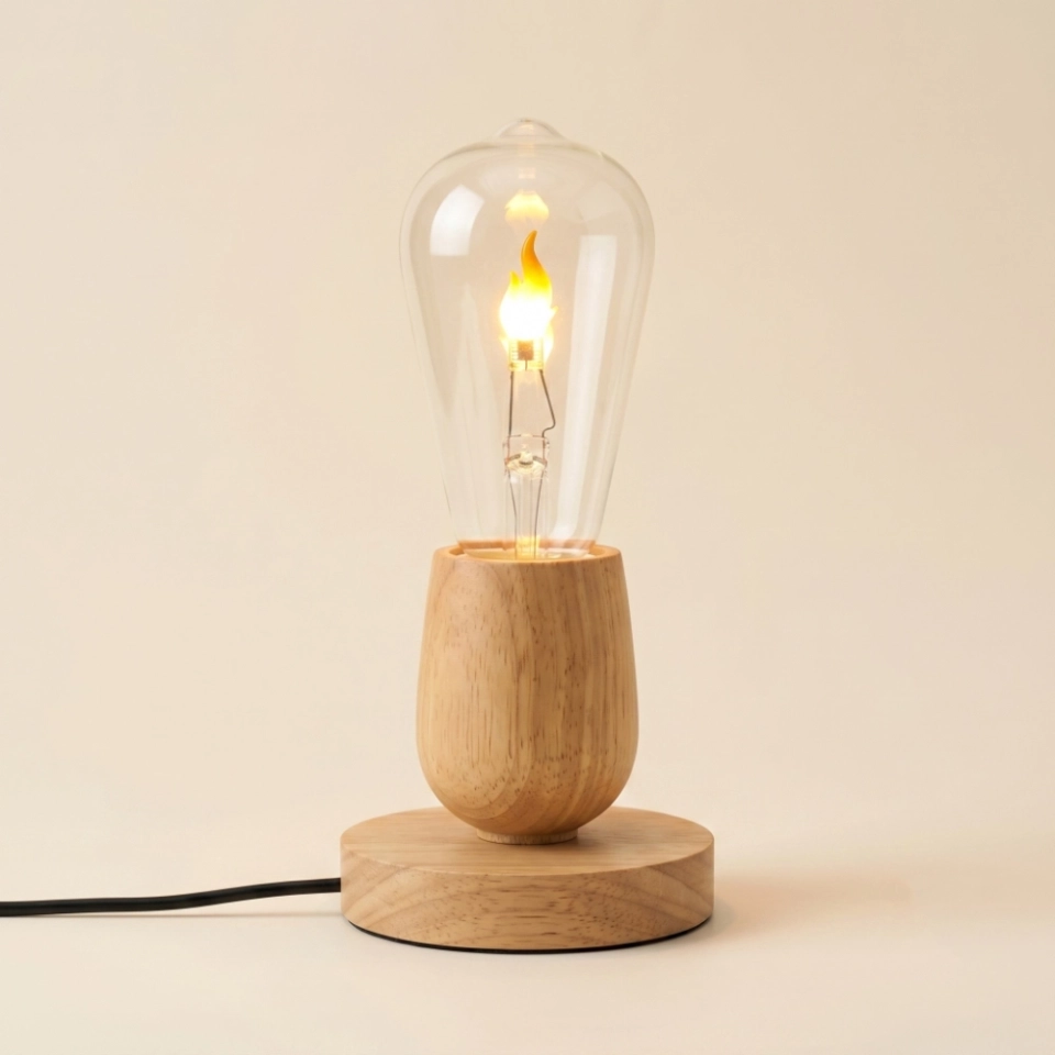 ST64 Flickering Flame Edison LED Bulb (2) ST64 Flickering Flame Edison LED Bulb (2)