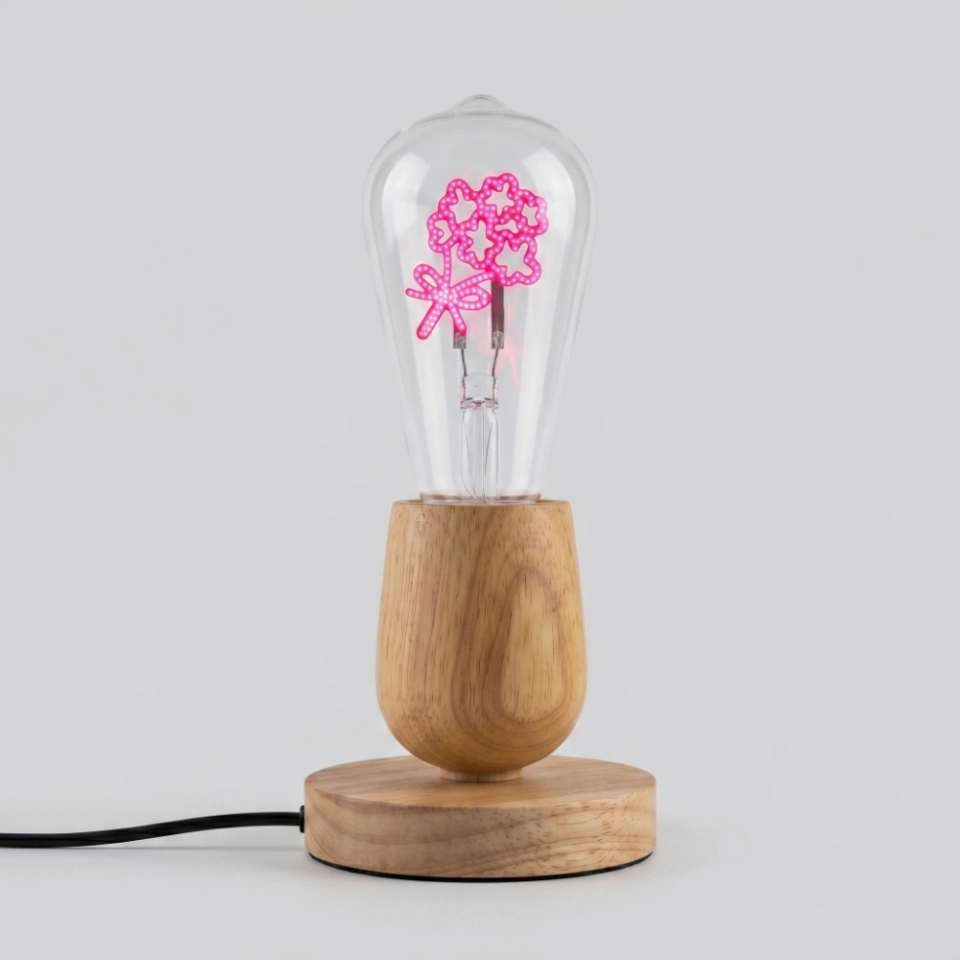 ST64 Flower Shape Edison LED Bulb (2) ST64 Flower Shape Edison LED Bulb (2)