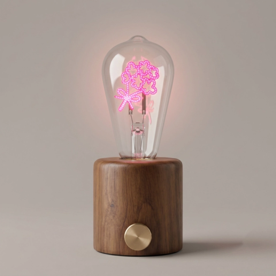 ST64 Flower Shape Edison LED Bulb (3) ST64 Flower Shape Edison LED Bulb (3)