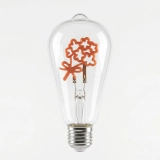 ST64 Flower Shape Edison LED Bulb (4) ST64 Flower Shape Edison LED Bulb (4)