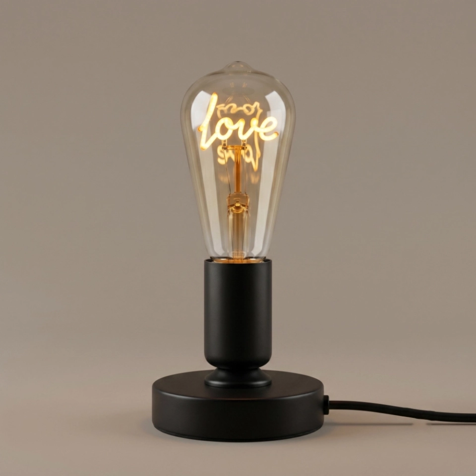 ST64 LOVE Letter Edison LED Bulb (4) ST64 LOVE Letter Edison LED Bulb (4)