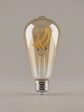 ST64 Moon Shape Edison LED Bulb (5)