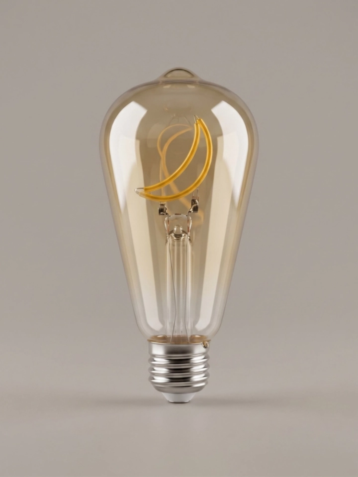 ST64 Moon Shape Edison LED Bulb (5)