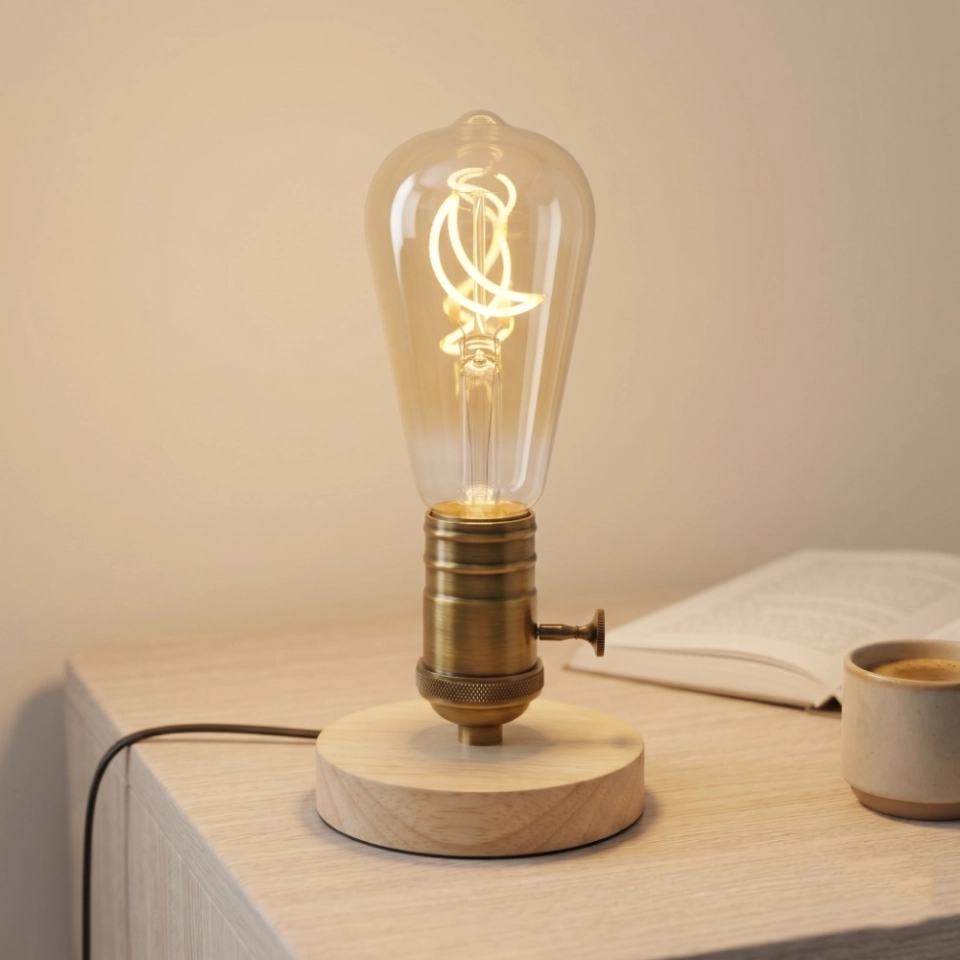 ST64 Moon Shape Edison LED Bulb (7)