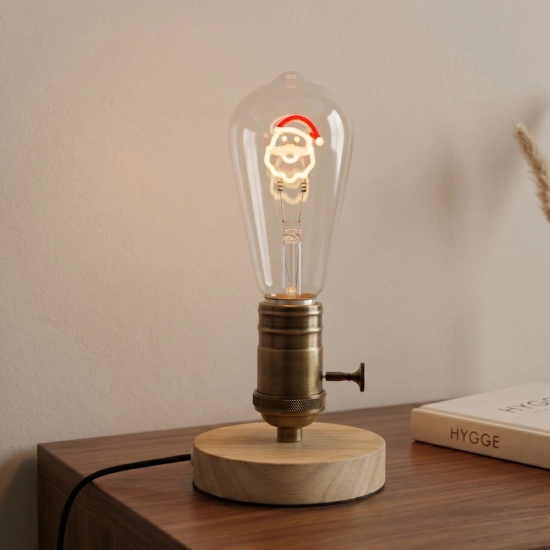 ST64 Santa Claus Edison LED Bulb