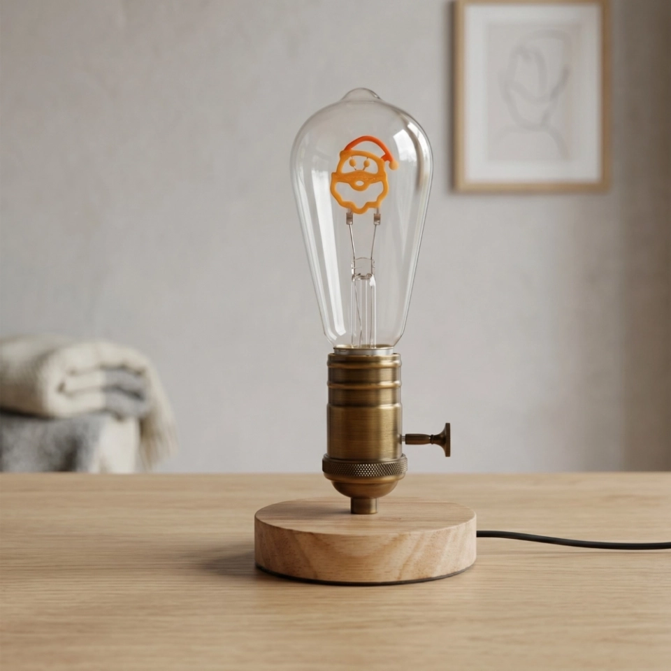 ST64 Santa Claus Edison LED Bulb (2) ST64 Santa Claus Edison LED Bulb (2)