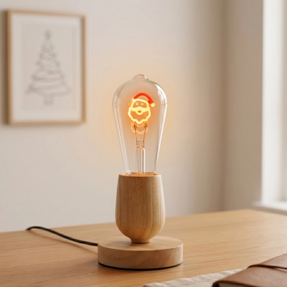 ST64 Santa Claus Edison LED Bulb (6) ST64 Santa Claus Edison LED Bulb (6)