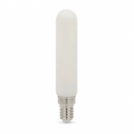 T10 Frosted Tubular LED Bulb, T30 × 125 mm, S14 Base, Custom E27 Soft Diffused Light