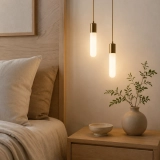 T10 Frosted Tubular LED Bulb, T30 × 125 mm, S14 Base, Custom E27 Soft Diffused Light (3) T10 Frosted Tubular LED Bulb, T30 × 125 mm, S14 Base, Custom E27 Soft Diffused Light (3)
