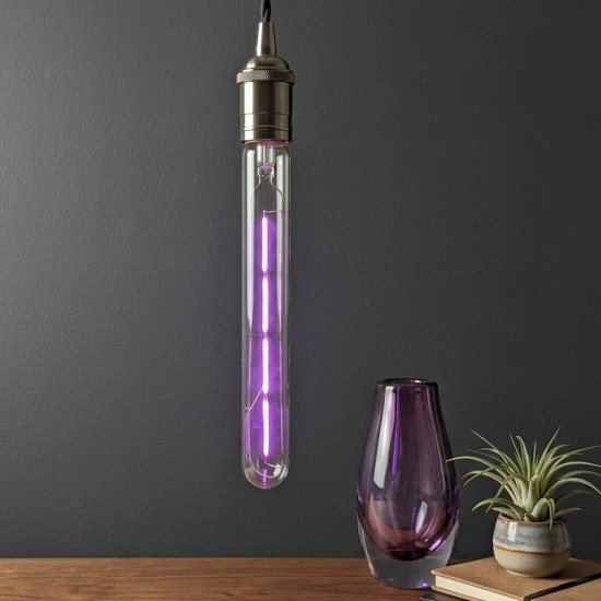 T30-225 Custom Purple Linear LED Tube Bulb T30-225 Custom Purple Linear LED Tube Bulb