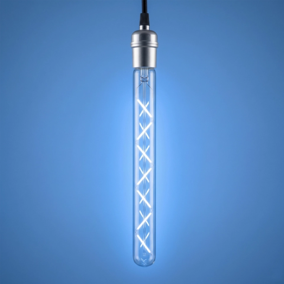 T30-300 Custom Blue Filament LED Tube Bulb T30-300 Custom Blue Filament LED Tube Bulb