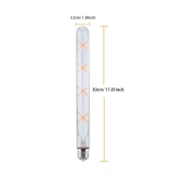 T30-300 Custom Color X Filament LED Tube Bulb (4) T30-300 Custom Color X Filament LED Tube Bulb (4)