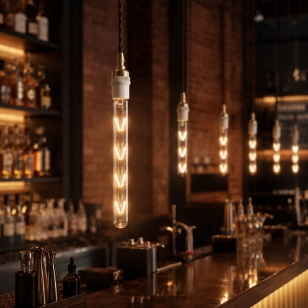 T30-300 Custom Geometric Filament LED Tube Bulb T30-300 Custom Geometric Filament LED Tube Bulb