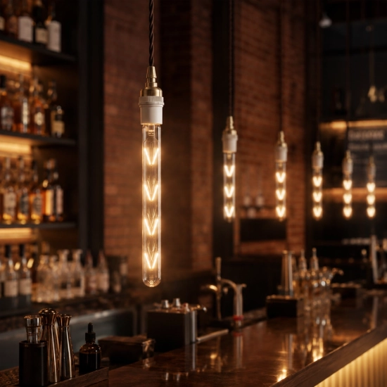 T30-300 Custom Geometric Filament LED Tube Bulb T30-300 Custom Geometric Filament LED Tube Bulb