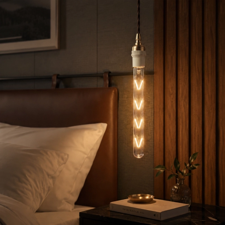 T30-300 Custom Geometric Filament LED Tube Bulb (6) T30-300 Custom Geometric Filament LED Tube Bulb (6)
