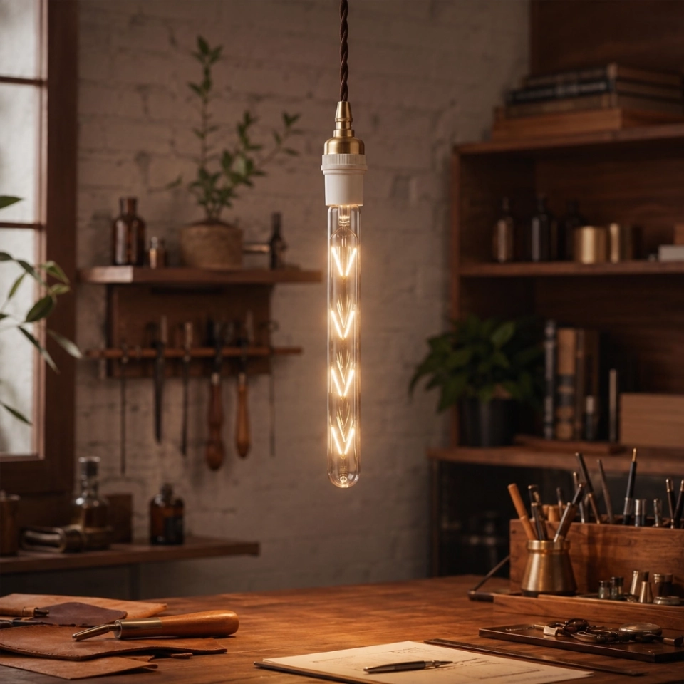 T30-300 Custom Geometric Filament LED Tube Bulb (7) T30-300 Custom Geometric Filament LED Tube Bulb (7)