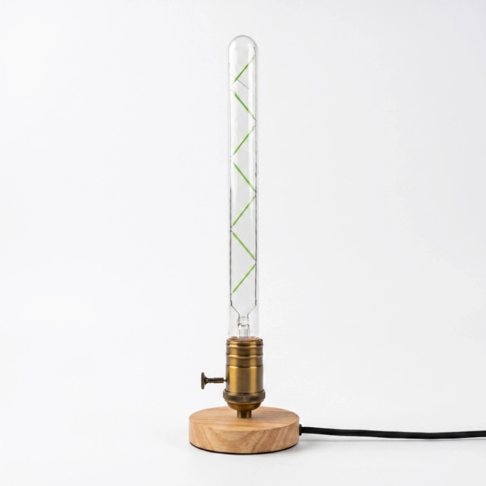 T30-300 Custom Green Filament LED Tube Bulb (6) T30-300 Custom Green Filament LED Tube Bulb (6)