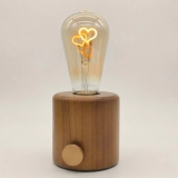 ST64 Two-Tone Double Heart Edison LED Bulb (2) ST64 Two-Tone Double Heart Edison LED Bulb (2)