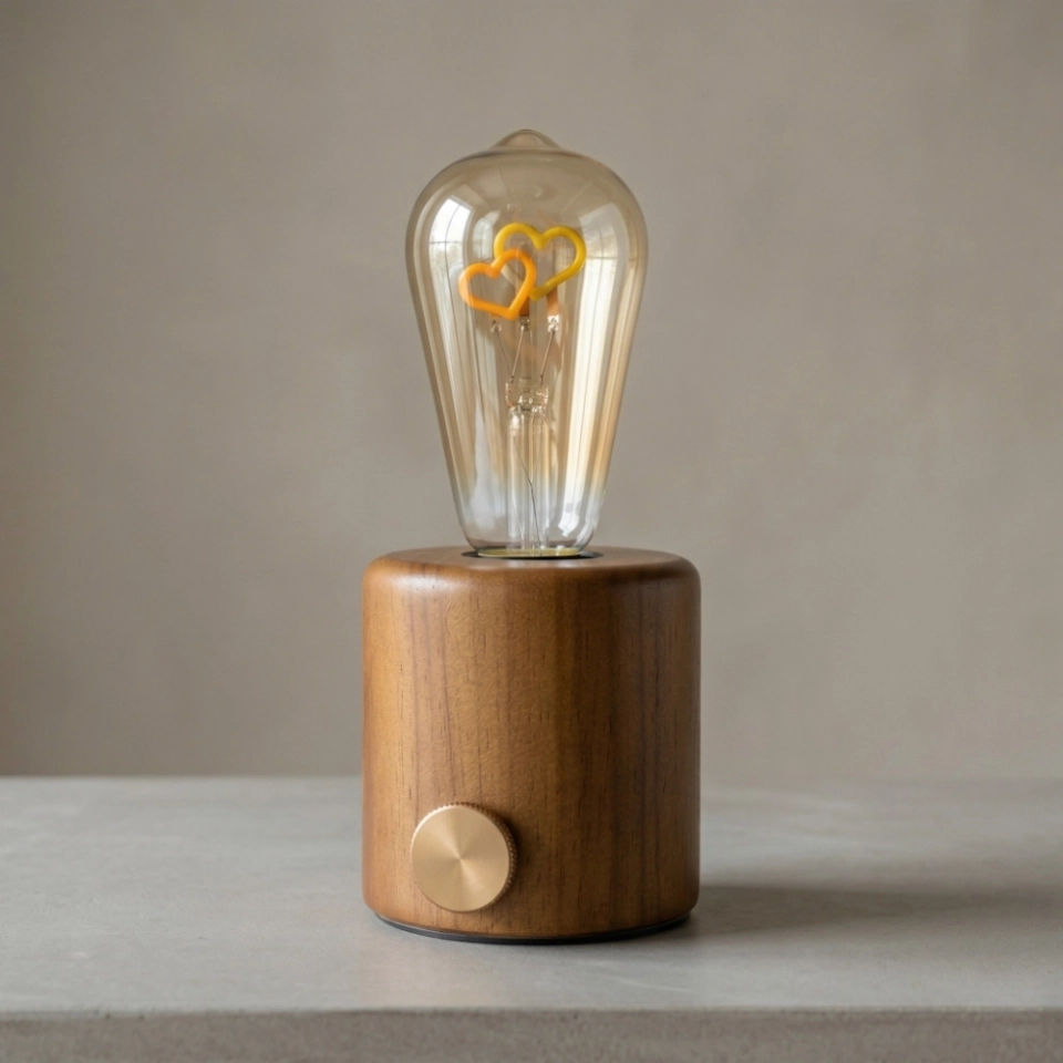 Two-Tone Heart-Shaped Lamp (8)