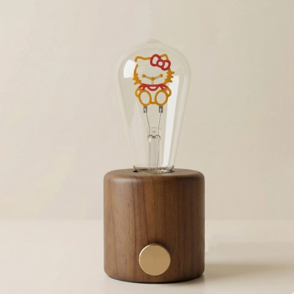 ST64 Two-Tone Kitten Shaped Edison LED Bulb (2) ST64 Two-Tone Kitten Shaped Edison LED Bulb (2)