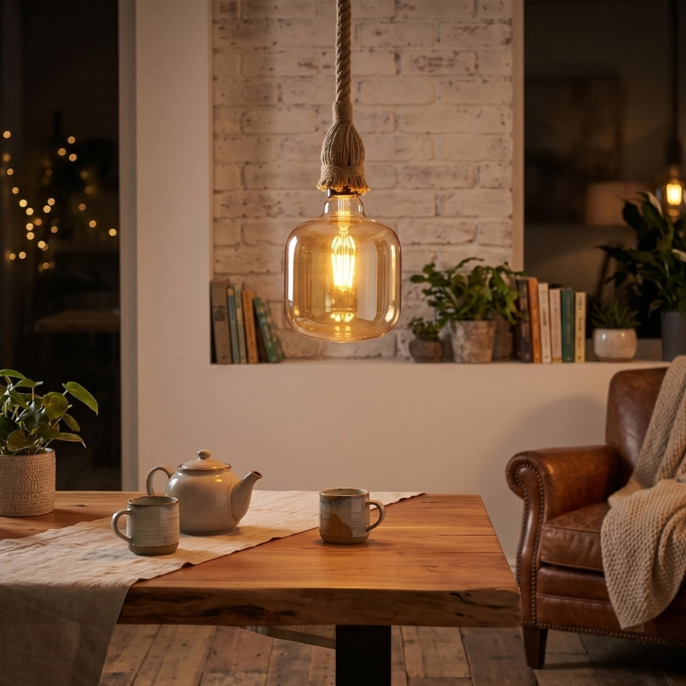U120 Amber Cylinder Glass LED Bulb (3) U120 Amber Cylinder Glass LED Bulb (3)
