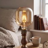U120 Amber Cylinder Glass LED Bulb (4) U120 Amber Cylinder Glass LED Bulb (4)