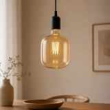 U120 Amber Cylinder Glass LED Bulb (5) U120 Amber Cylinder Glass LED Bulb (5)