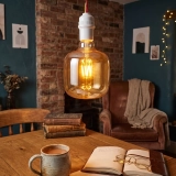 U120 Amber Cylinder Glass LED Bulb (7) U120 Amber Cylinder Glass LED Bulb (7)